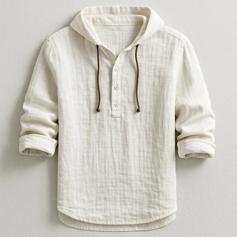 Chemise de luxe à capuche