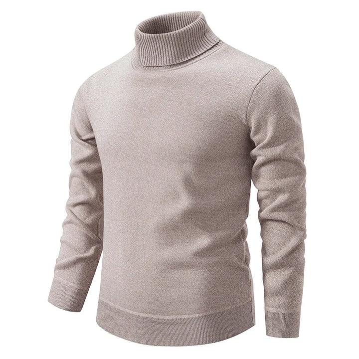 Pull à Col Roulé Classique pour Homme