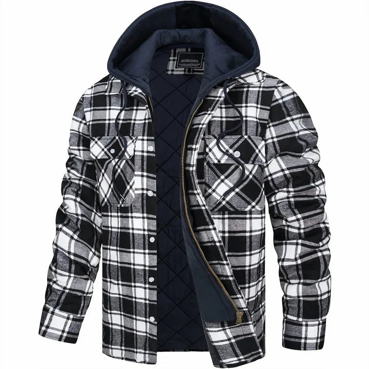 Manteau chaud en laine premium