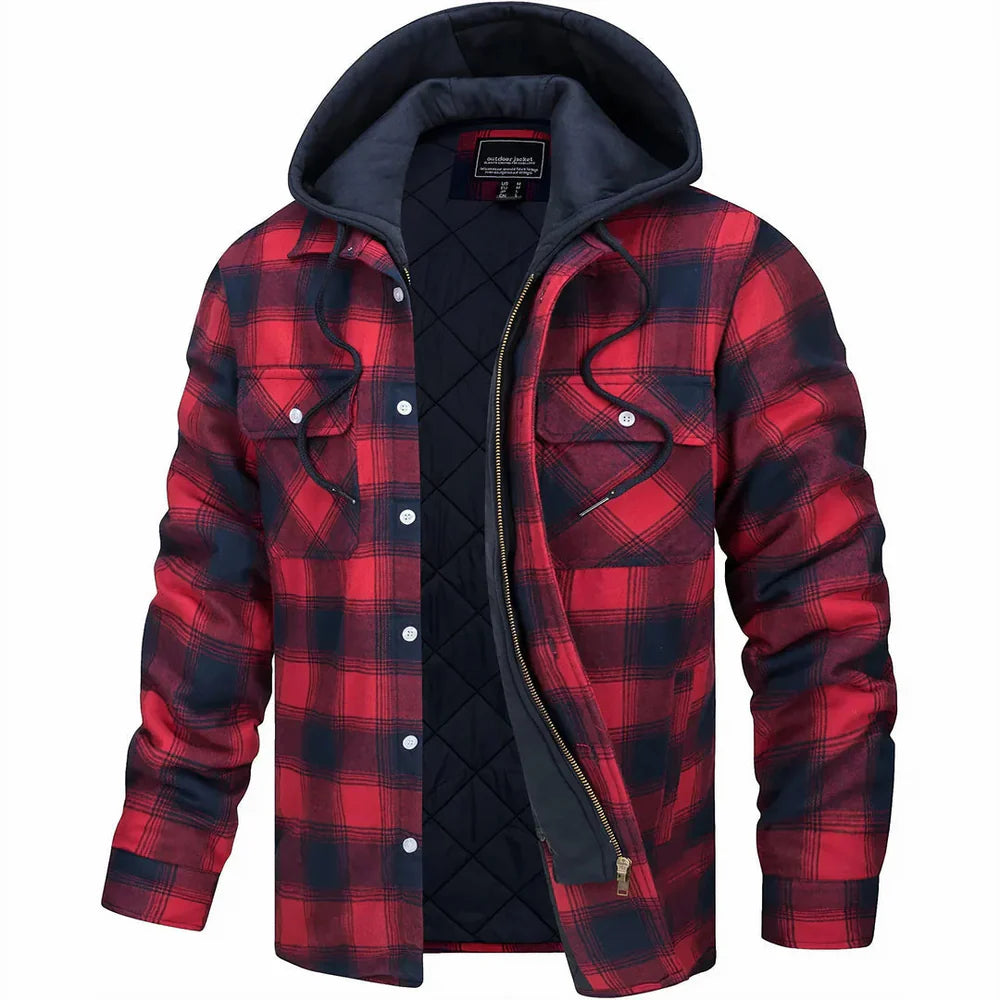 Manteau chaud en laine premium