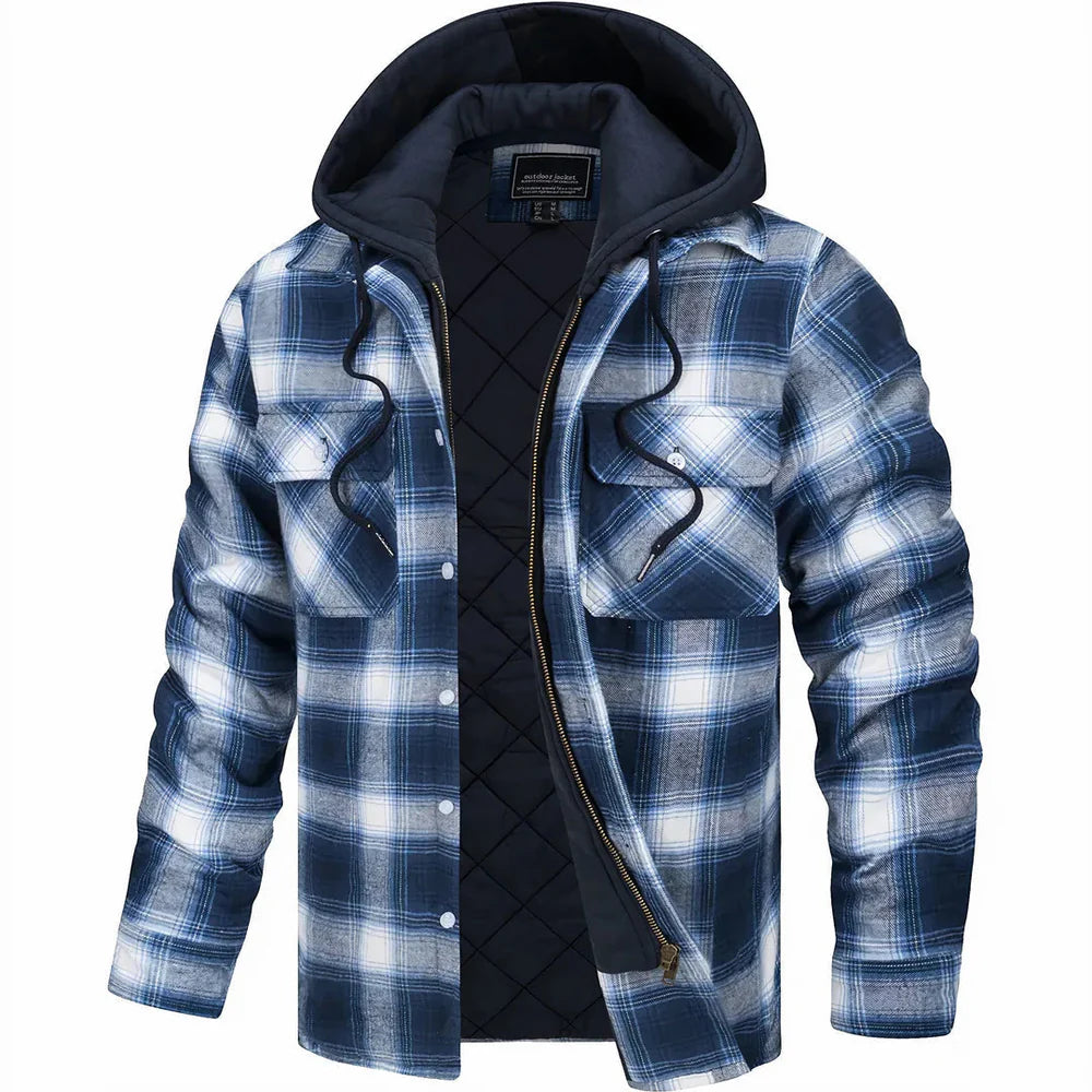 Manteau chaud en laine premium