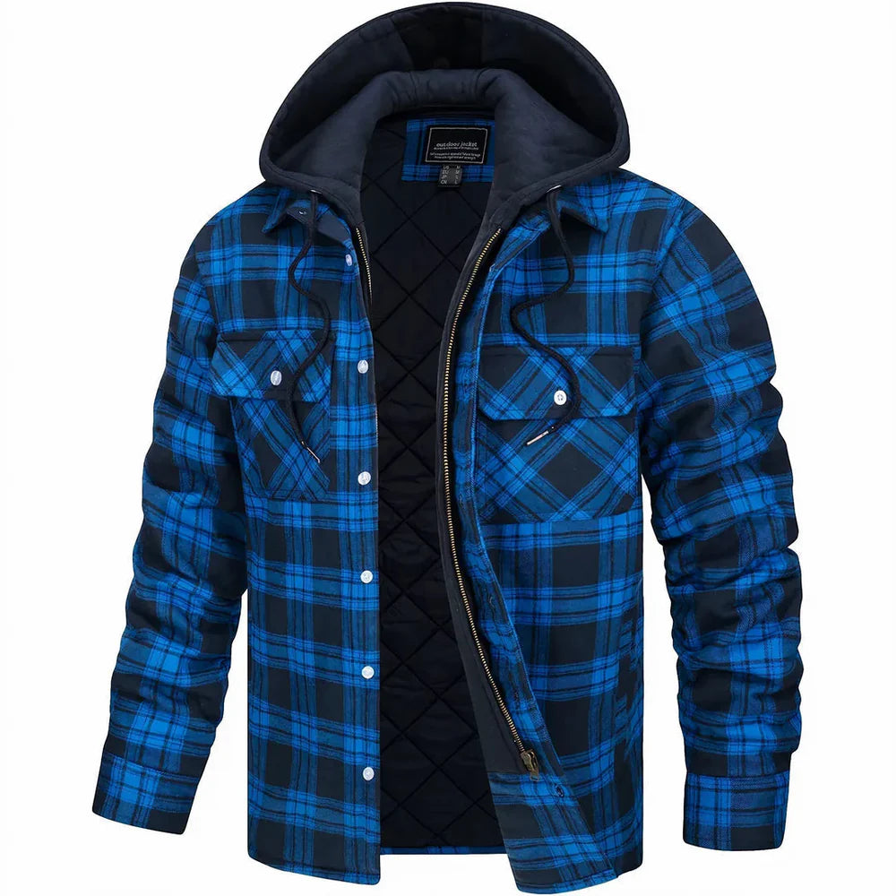 Manteau chaud en laine premium